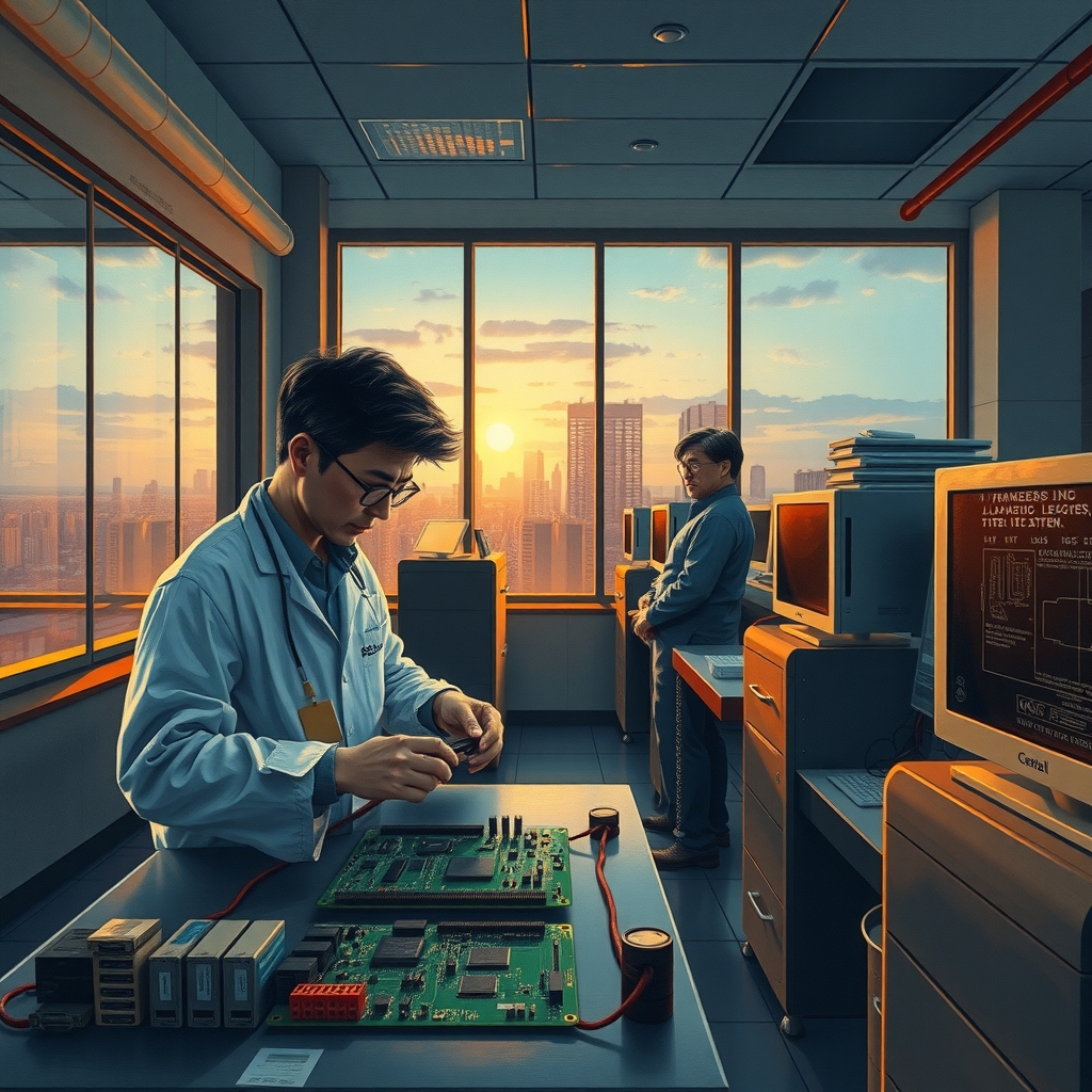 New AI hardware unveiled by OpenAI and Samsung.